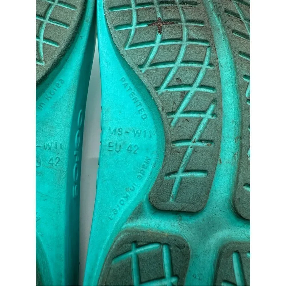 OOFOS OOriginal Impact Absorption Recovery Sandals‎ Teal M9-W11